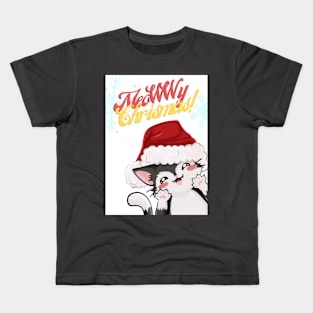 Meowwy Christmas! Kids T-Shirt